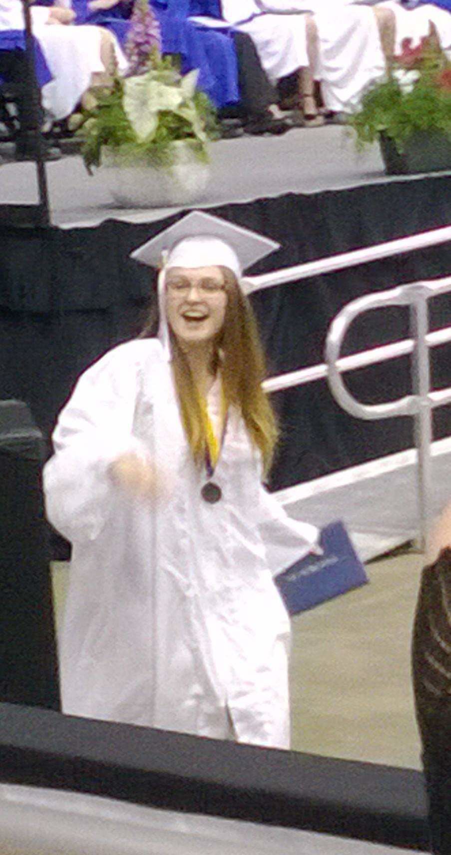 Rachel's graduation